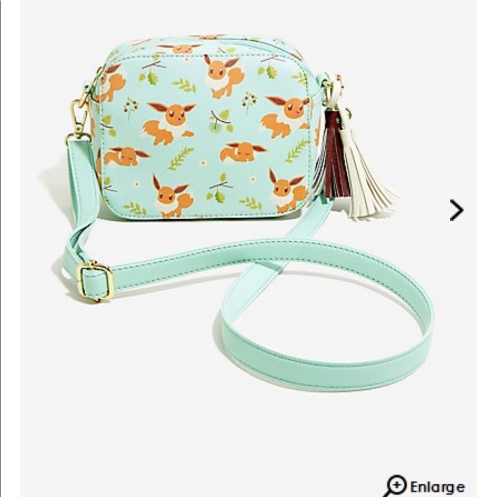 ISO  Loungefly Pokémon Eevee Floral Crossbody Bag